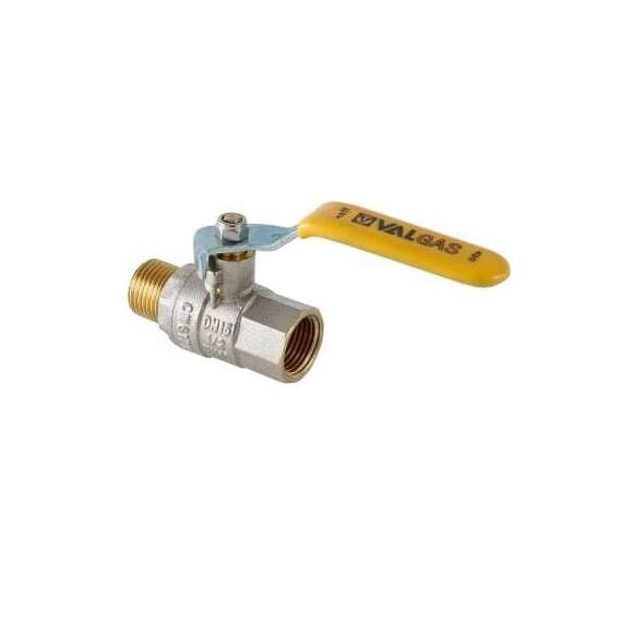 Кран шаровой для газа VALTEC VALGAS ВН-НР 3/4" ручка, фото 