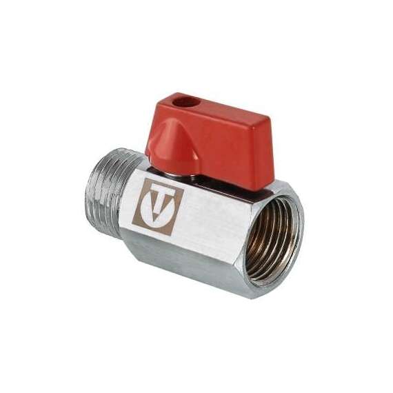 Кран шаровой VALTEC MINI ВР-НР  1/2" бабочка, фото 