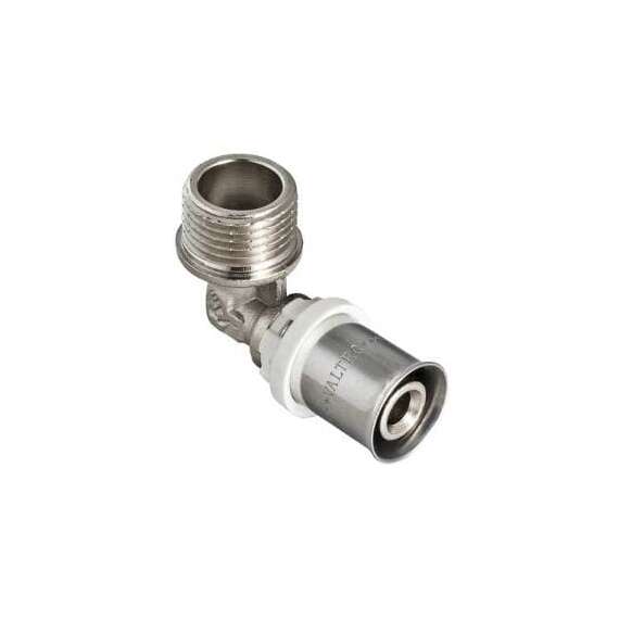 Угольник МП пресс с НР 20x3/4" VALTEC, Размер: 20x3/4", фото 