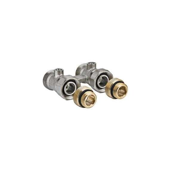 Узел для нижнего подключения радиатора (комплект) 1/2"х3/4 VALTEC, фото 