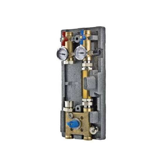 Насосная группа с байпасом и трехходовым клапаном для с-м VARIMIX 1 1/4"-3W-KV4 VALTEC, фото 