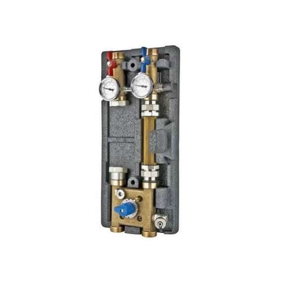 Насосная группа с байпасом и четырехходовым клапаном для с-м VARIMIX 1 1/4"-4W-KV4 VALTEC, фото 