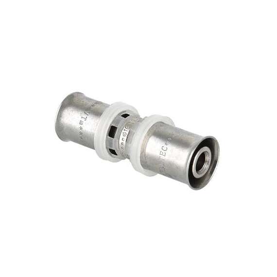 Муфта МП пресс 26x16 VALTEC, Диаметр трубы МП: 26, Размер муфты: 26x16, фото 