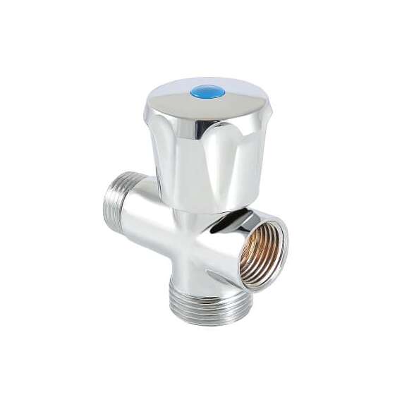 Вентиль тройник для подключения сантехнических приборов 1/2"x3/4"x1/2" VALTEC, фото 