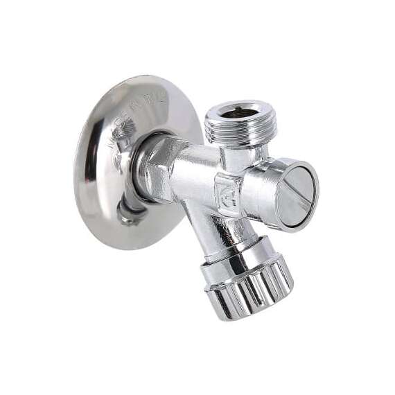 Вентиль с фильтром для подключения сантехнических приборов 1/2"x1/2" VALTEC, фото 