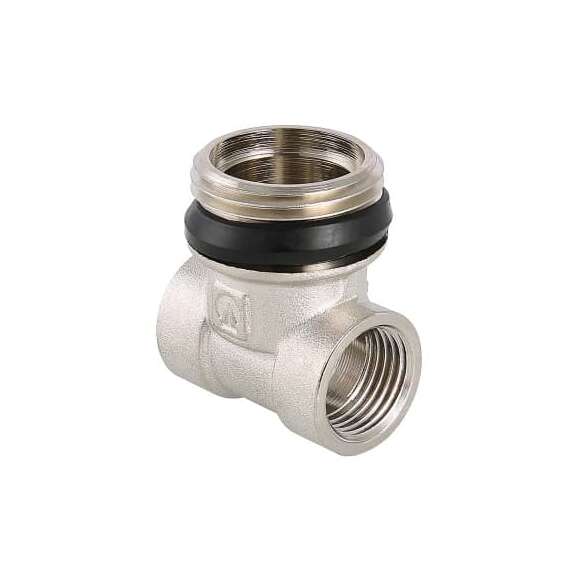 Коллекторный тройник 3/4"х1/2"х3/8" НР-ВР-ВР VALTEC, фото 