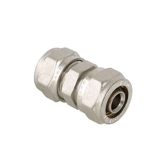 Муфта МП обжимная 26x16 VALTEC, Диаметр трубы МП: 26, Размер муфты: 26x16, фото 
