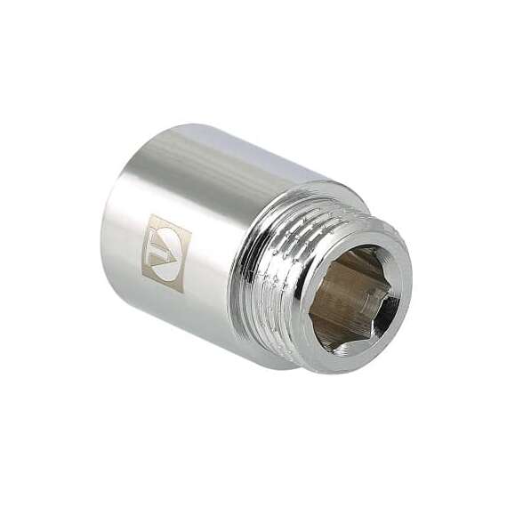 Удлинитель хром 1"x40 VALTEC, Размер резьбы: 1"x40, фото 