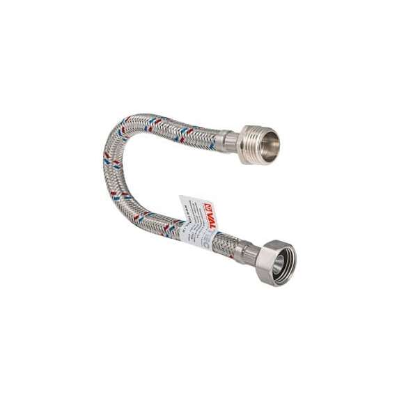 Гибкая подводка для воды 60см G1/2"ВР-G1/2"НР ст/гайка VALTEC, фото 