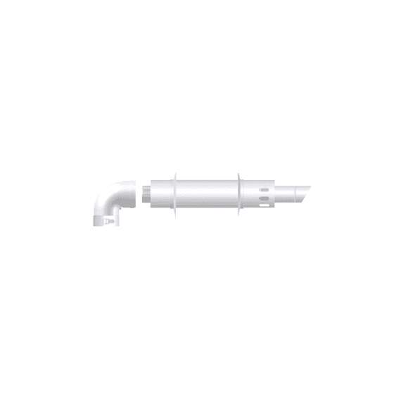 KIT22A Комплект дымохода коаксиальный с антиобледенителем 60/100 TERMICA, фото 