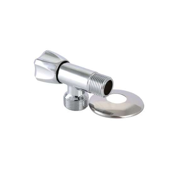 Вентиль угловой для подключения сантехнических приборов 1/2"x3/4" VALTEC, фото 