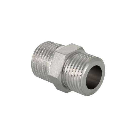 Ниппель нерж сталь  1/2х1/2" VALTEC, фото 