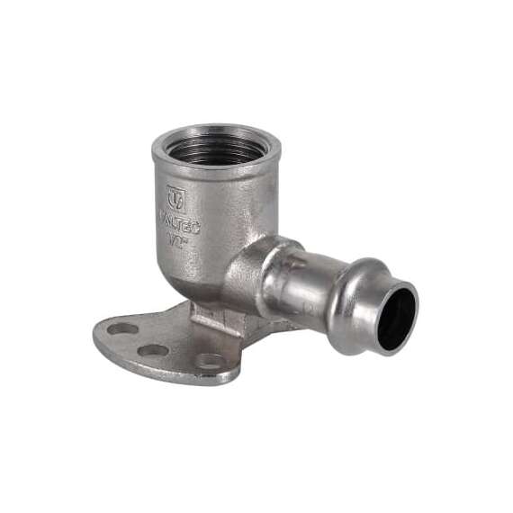 Водорозетка нерж сталь  22х3/4" VALTEC, Размер фитинга из нерж стали: 22х3/4", фото 