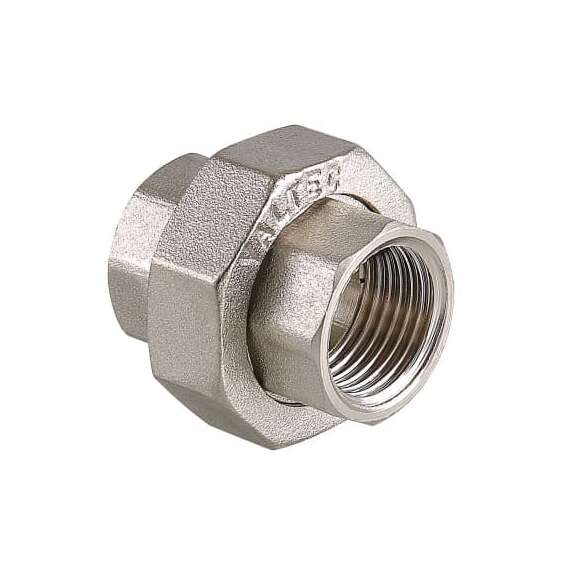 Муфта разъемная никель 1 1/2" VALTEC, Диаметр: 1 1/2", фото 