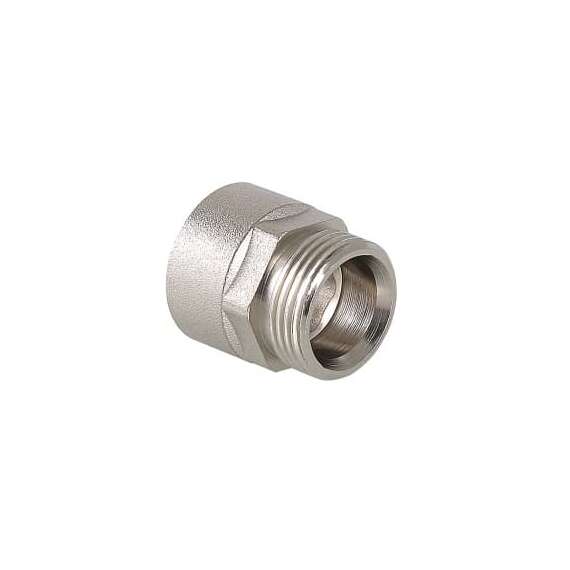 Переходник на евроконус никель 3/4"x3/4" VALTEC, Размер перехода: 3/4"x3/4", фото 