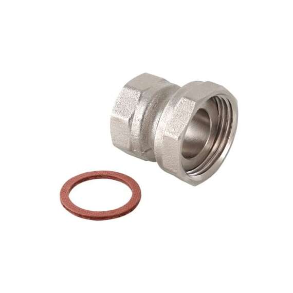 Полусгон с накидной гайкой  3/4"x1/2" латунь VALTEC, фото 