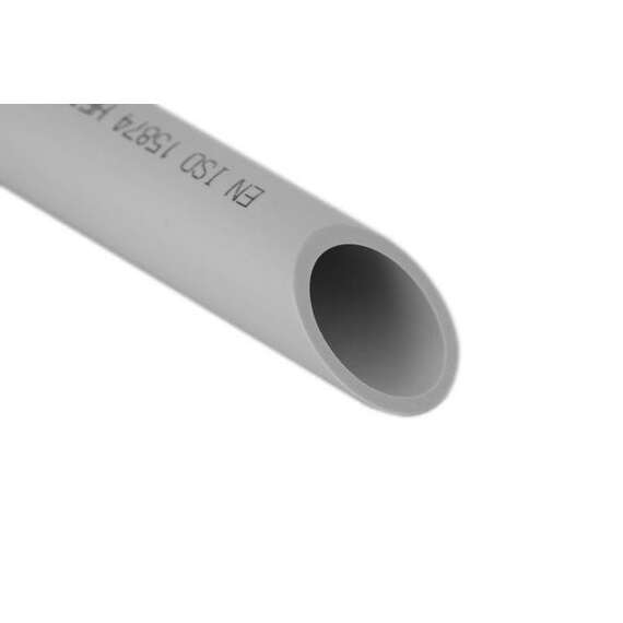 Труба полипропиленовая Ф20x2.8 PN20 сер. KraftPipePlus HEISSKRAFT, Диаметр трубы ППР: 20, фото , изображение 2 Труба полипропиленовая Ф20x2.8 PN20 сер. KraftPipePlus HEISSKRAFT, Диаметр трубы ППР: 20, фото , изображение 2