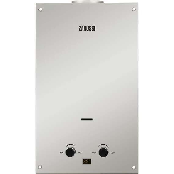 Газовая колонка ZANUSSI GWH10 Fonte Mirror 18.5 кВт, фото 