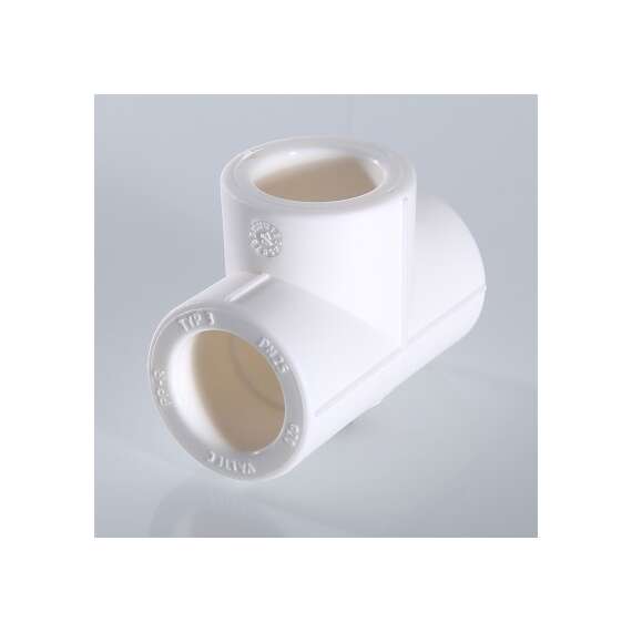 Тройник полипропиленовый  63 бел. VALTEC, Размер тройника ППР: 63, фото , изображение 3