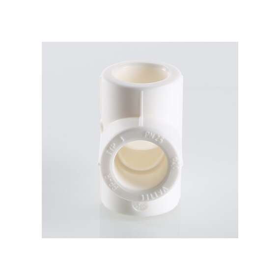 Крестовина полипропиленовая  20 бел. VALTEC, Диаметр трубы ППР: 20, фото , изображение 2 Крестовина полипропиленовая  20 бел. VALTEC, Диаметр трубы ППР: 20, фото , изображение 2