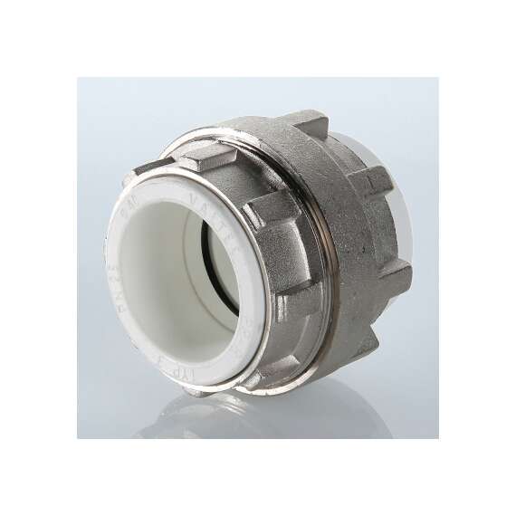 Муфта полипропиленовая разъемная 32 бел. VALTEC, Размер муфты ППР: 32, фото , изображение 3