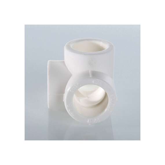 Крестовина полипропиленовая двухплоскостная 25 бел. VALTEC, Диаметр трубы ППР: 25, фото , изображение 3