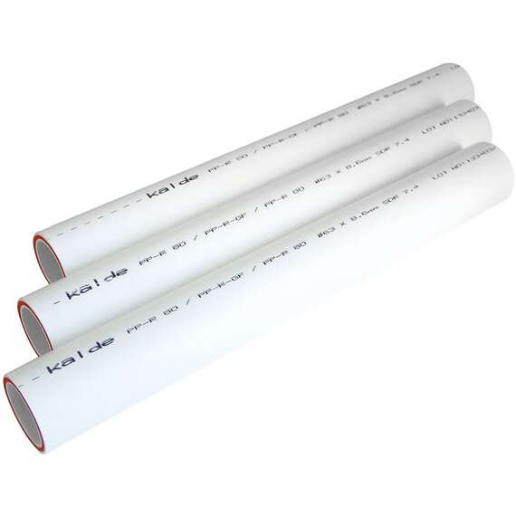 Труба полипропиленовая Ф75x10.3 PN20 бел. стекловолокно KALDE, Диаметр трубы ППР: 75, фото , изображение 2 Труба полипропиленовая Ф75x10.3 PN20 бел. стекловолокно KALDE, Диаметр трубы ППР: 75, фото , изображение 2