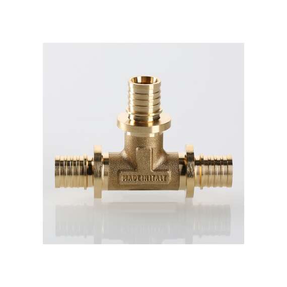 Тройник надвижной переходной 16(2,2) х 20(2,8) х 16(2,2) мм VALTEC, Диаметр трубы МП: 16, Размер аксиального фитинга: 16(2,2) х 20(2,8) х 16(2,2), фото , изображение 3