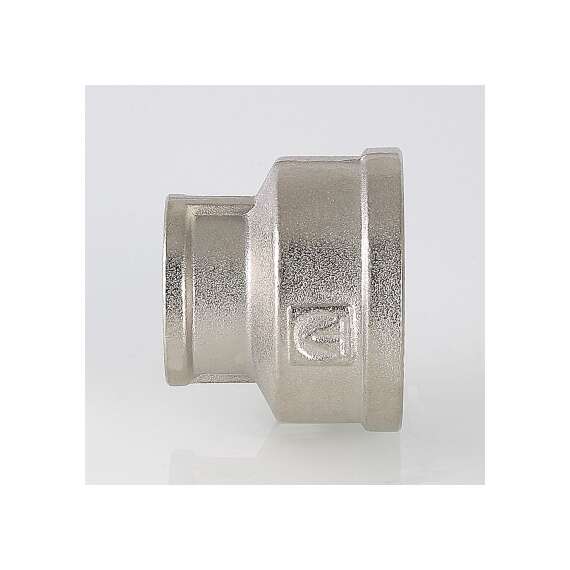 Муфта переходная никель 1 1/2"x1" VALTEC, Диаметр: 1 1/2", Размер перехода: 1 1/2"x1", фото , изображение 4