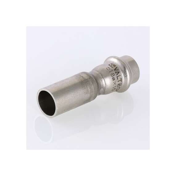 Вставка нерж сталь переходная 22х18 VALTEC, Размер фитинга из нерж стали: 22х18, фото , изображение 4