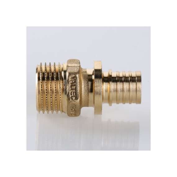 Муфта надвижная с переходом на наружную резьбу 16(2,2) мм х 1/2" VALTEC, Диаметр трубы МП: 16, Размер аксиального фитинга: 16(2,2) х 1/2", фото , изображение 3