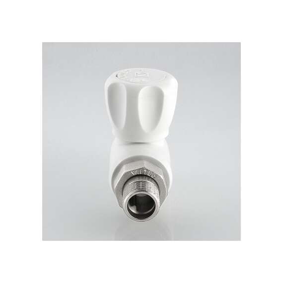 Кран шаровой для подключения радиатора прямой полипропиленовый 20x1/2" бел. VALTEC, Диаметр трубы ППР: 20, фото , изображение 2