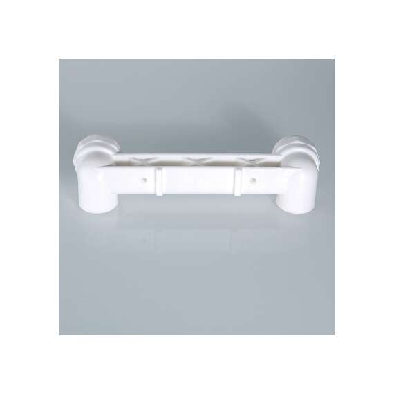 Угол резьбовой полипропиленовый двойной настенный с ВР 20х1/2" бел. VALTEC, Диаметр трубы ППР: 20, фото , изображение 2