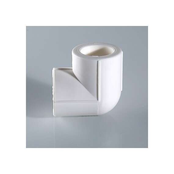 Угол полипропиленовый 90° 90 бел. VALTEC, Диаметр трубы ППР: 90, фото , изображение 3