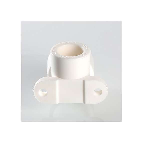 Угол резьбовой полипропиленовый настенный с НР с креплением 25х1/2" бел. VALTEC, Диаметр трубы ППР: 25, фото , изображение 4