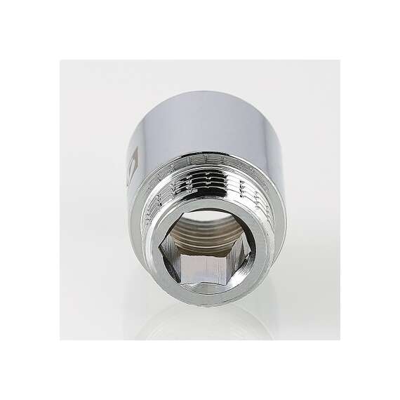 Удлинитель хром 1"x60 VALTEC, Размер резьбы: 1"x60, фото , изображение 2