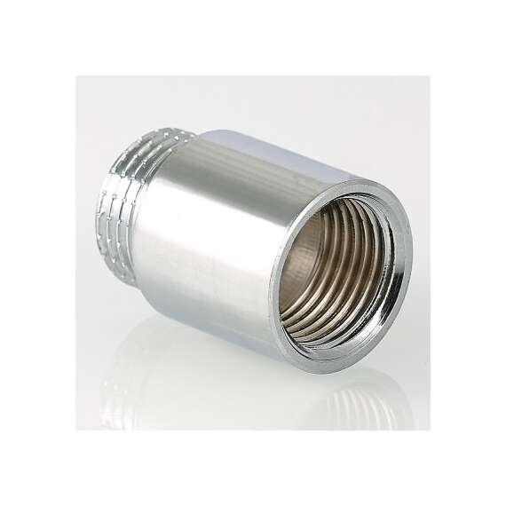 Удлинитель хром 1"x60 VALTEC, Размер резьбы: 1"x60, фото , изображение 3