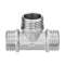 Тройник НР-НР-НР никель 1/2" AQUALINK, Диаметр: 1/2", фото , изображение 2