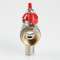Кран шаровой VALTEC для подключения датчика температуры 3/4" ручка, Размер запорной арматуры: 3/4", фото , изображение 3