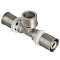 Тройник МП пресс с НР 26x1/2"x26 VALTEC, Диаметр трубы МП: 26, Размер: 26x1/2"x26, фото 