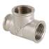 Тройник переходной ВР-ВР-ВР никель 3/4"x1/2"x1/2" VALTEC, Диаметр: 3/4", Размер перехода тройника: 3/4"x1/2"x1/2", фото 