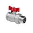 Кран шаровой VALTEC СТАНДАРТ ГОСТ с полусгоном  1/2" бабочка, Размер запорной арматуры: 1/2", фото 