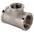 Тройник переходной ВР-ВР-ВР никель 1 1/4"x1"x1 1/4" VALTEC, Диаметр: 1 1/4", Размер перехода тройника: 1 1/4"x1"x1 1/4", фото 