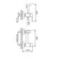 Гигиенический душ со смесителем F7504-5 FRAP, фото , изображение 2