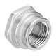 Муфта переходная никель 3/4"x1/2" AQUALINK, Диаметр: 3/4", Размер перехода: 3/4"x1/2", фото 