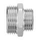 Ниппель переходной никель 1/2"x3/8" AQUALINK, Диаметр: 1/2", Размер перехода: 1/2"x3/8", фото , изображение 2
