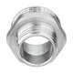Ниппель переходной никель 3/4"x1/2" AQUALINK, Диаметр: 3/4"x1/2", Размер перехода: 3/4"x1/2", фото , изображение 3