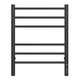 Полотенцесушитель электрический Аврора КС с диммером П6 450х600  чёрный матовый 450 TERMINUS, фото , изображение 2