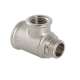Тройник переходной ВР- ВР-НР никель 3/4"x1/2"x3/4" VALTEC, фото 