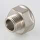 Переходник ВН-НР никель 3/4"x1/2" VALTEC, Размер перехода: 3/4"x1/2", фото , изображение 2 Переходник ВН-НР никель 3/4"x1/2" VALTEC, Размер перехода: 3/4"x1/2", фото , изображение 2
